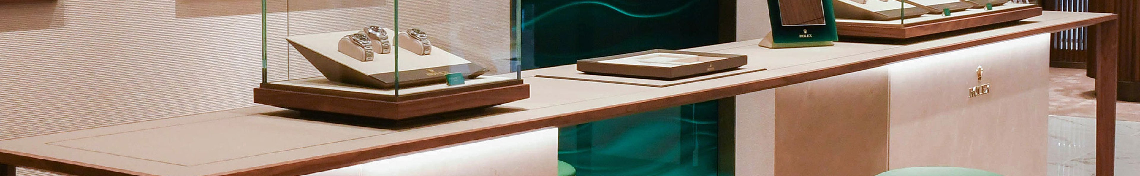 Rolex at Laings Seating Area