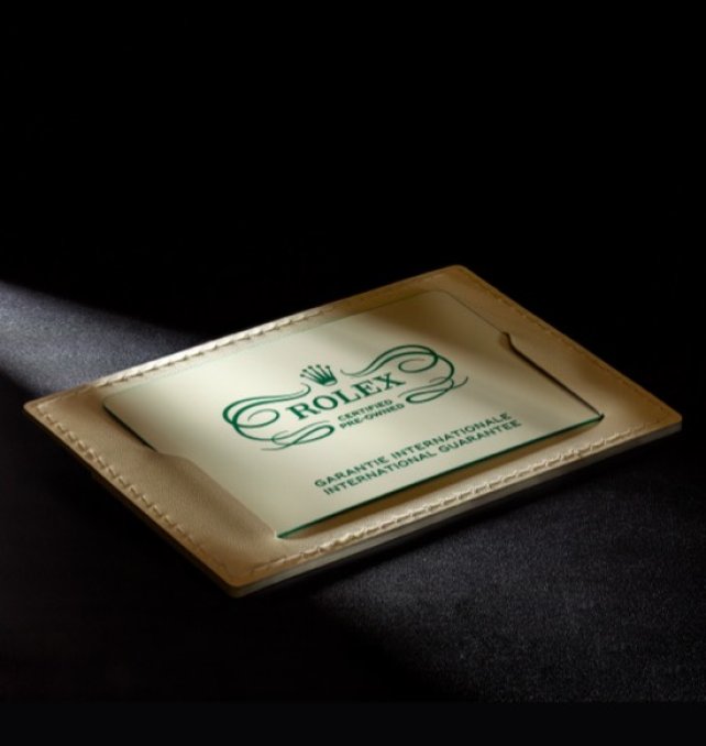 The rolex certification