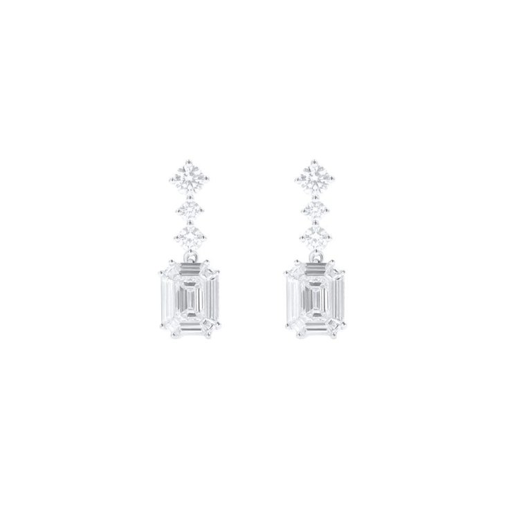 Diamond Drop Earrings