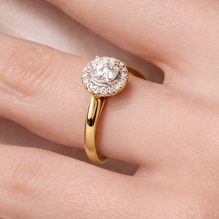 Yellow Gold Engagement Rings