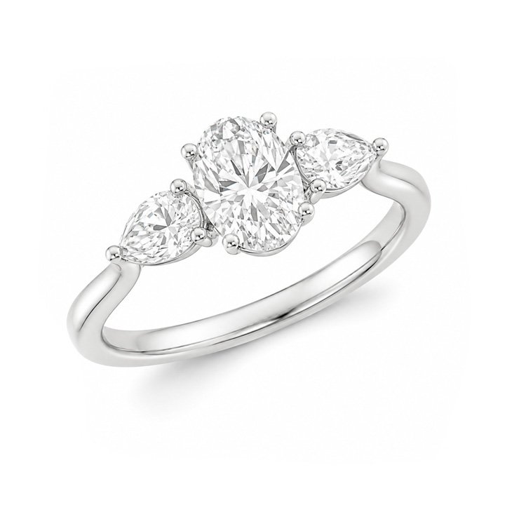 Three Stone Engagement Rings