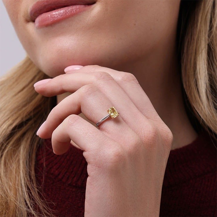 Yellow Diamond Engagement Rings