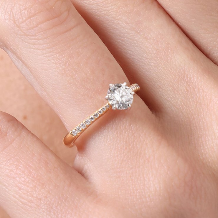 Up to Half Carat Rings