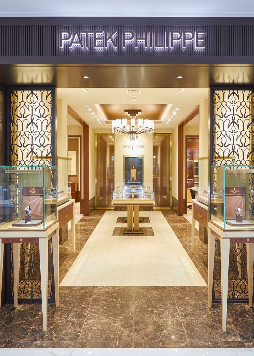 Patek Philippe Showroom Entrace in Southampton at Laings
