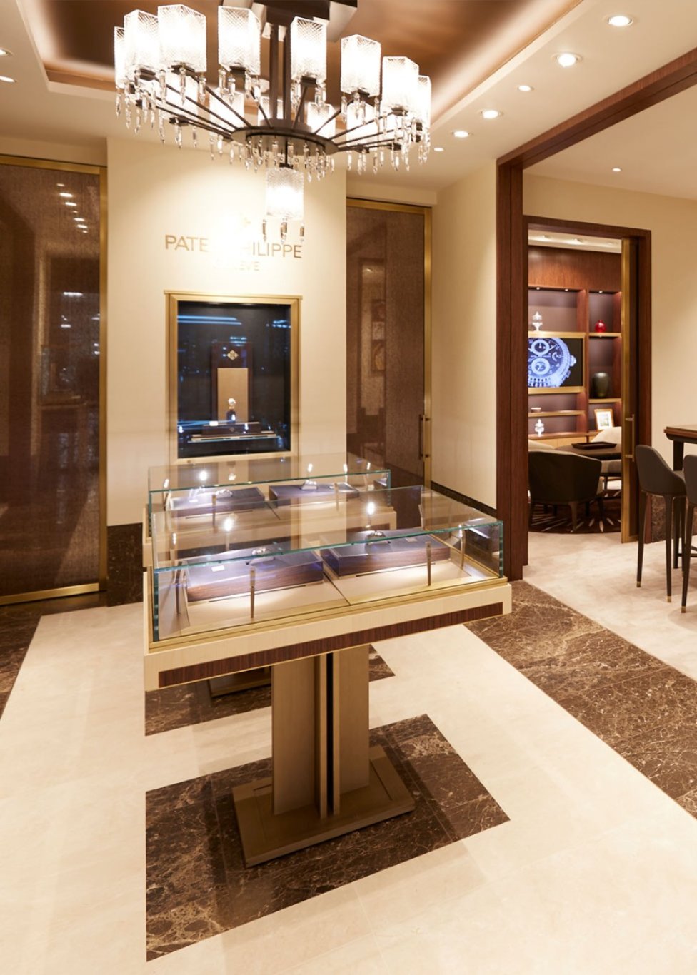 Patek Philippe Showroom Details in Southampton at Laings