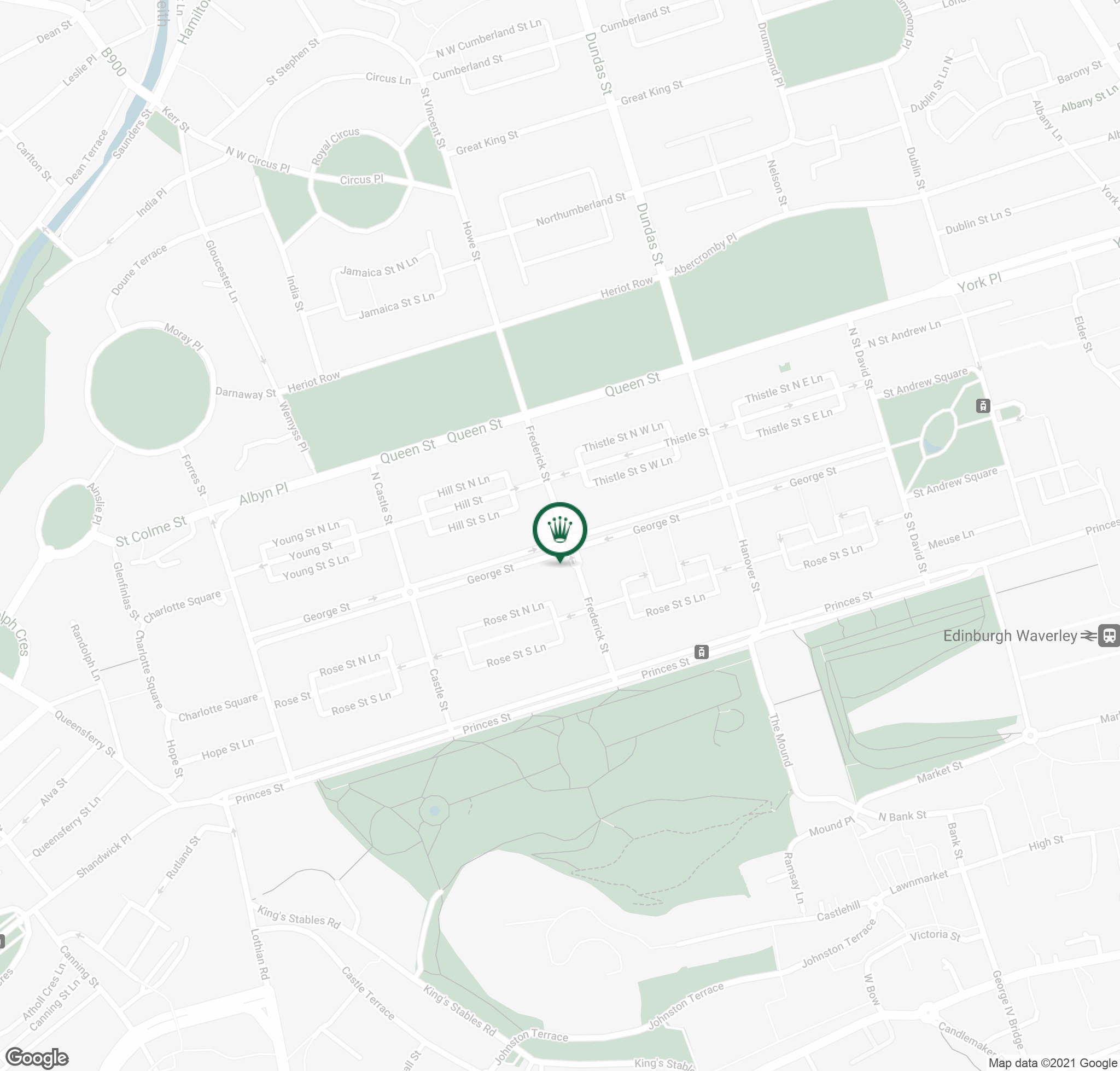 Edinburgh Map